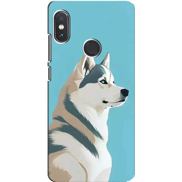 Чехол с принтом «Хаски арт» для Xiaomi Redmi Note 5 Чехол с принтом «Хаски арт» для Xiaomi Redmi Note 5