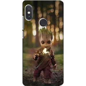 Чохол МАРВЕЛ для Сяомі Редмі Нот 5 (AlphaPrint) (I am Groot)