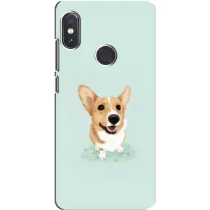 Чехлы с собаками для Xiaomi Redmi Note 5 (VPrint) (Корги)