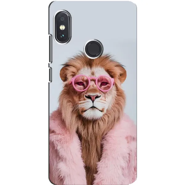 Чехол с принтом «Лев в очках» для Xiaomi Redmi Note 5