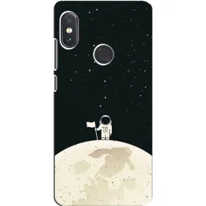 Космічні Чохли для Сяомі Редмі Нот 5 (VPrint) (На місяці)