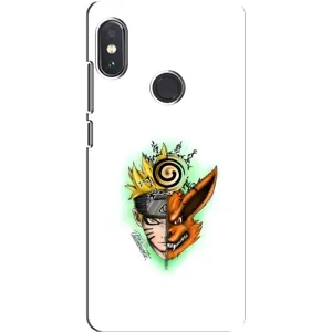 Naruto Anime Чехлы для Сяоми Редми Ноут 5 (AlphaPrint) (Наруто Курама)