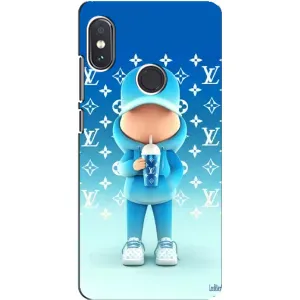 Круті Чохли Луі Віттон для Xiaomi Redmi Note 5 (AlphaPrint) (Хлопець LV)
