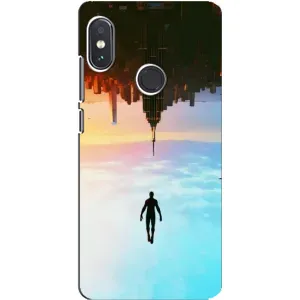 Чохол з людиною павуком для Xiaomi Redmi Note 5 - (AlphaPrint) (Людина павук)