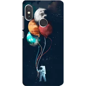 Космічні Чохли для Сяомі Редмі Нот 5 (VPrint) (Планети кульки)