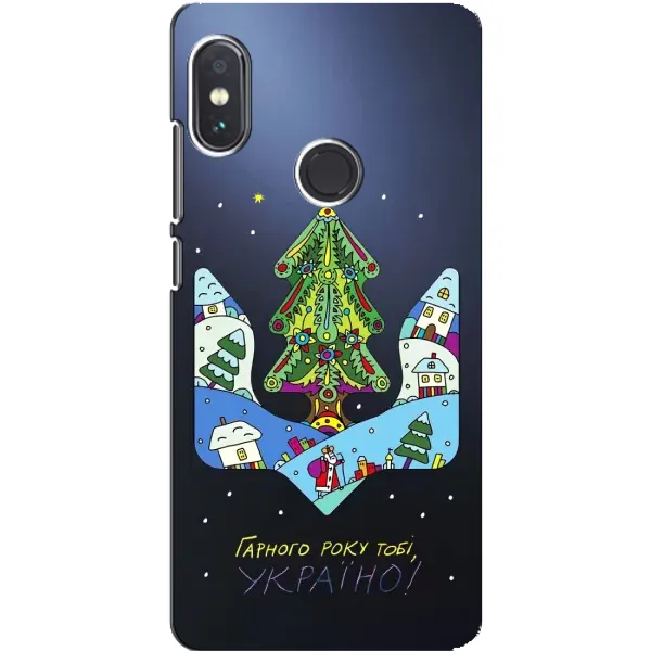Чехол с принтом «Рождественский герб» для Xiaomi Redmi Note 5