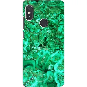 Мраморный чехол на Xiaomi Redmi Note 5 (VPrint) (Салатный Мрамор)