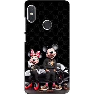 Чехол Disney Mouse Xiaomi Redmi Note 5 (PREMIUMPrint) (Семья Маусов)