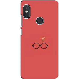 Чехлы с Гарри Поттером для Xiaomi Redmi Note 5 (AlphaPrint) (шрам и очки)