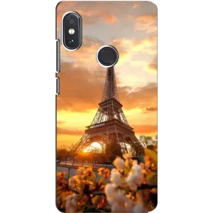 Чохол Ейфелева Вежа Xiaomi Redmi Note 5 - (AlphaPrint) (Сонячня вежа)