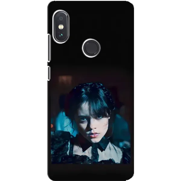 Чехол с принтом «взгляд Уэнздей» для Xiaomi Redmi Note 5