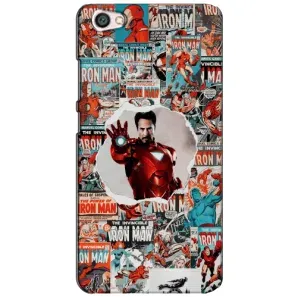 Чохли з героями Марвел Xiaomi Redmi Note 5A (VPrint) (Айронмен)
