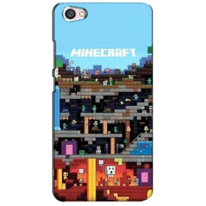 Чохол Майнкрафт на Xiaomi Redmi Note 5A (AlphaPrint) Minecraft (фон Minecraft)
