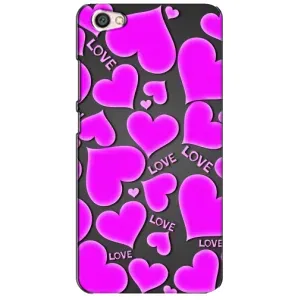 Чехлы для любимой на Сяомі Редмі Ноут 5А (VPrint) (Pink hearts)