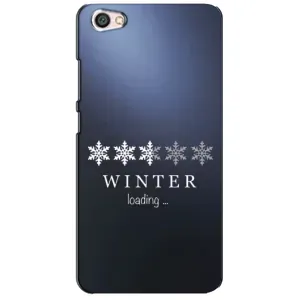 Зимні Чохли для Сяомі Редмі Ноут 5А - прозорий фон (Winter loading)