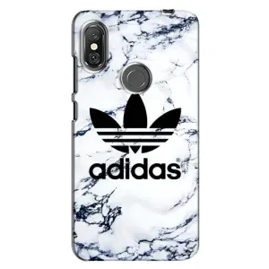Чохли Адидас для Xiaomi Redmi Note 6 Pro (AlphaPrint) (Адідас на мраморі)