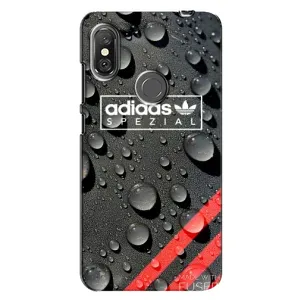 Чохли Адидас для Xiaomi Redmi Note 6 Pro (AlphaPrint) (Адидас прінт)
