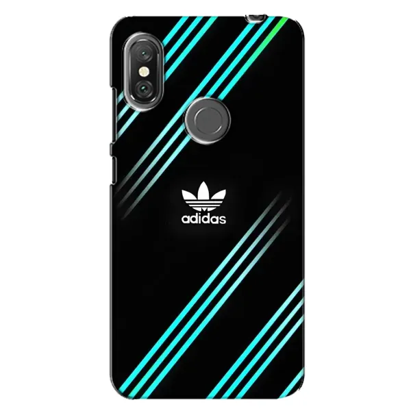 Чохол з принтом «Адідас з полосами» для Xiaomi Redmi Note 6 Pro