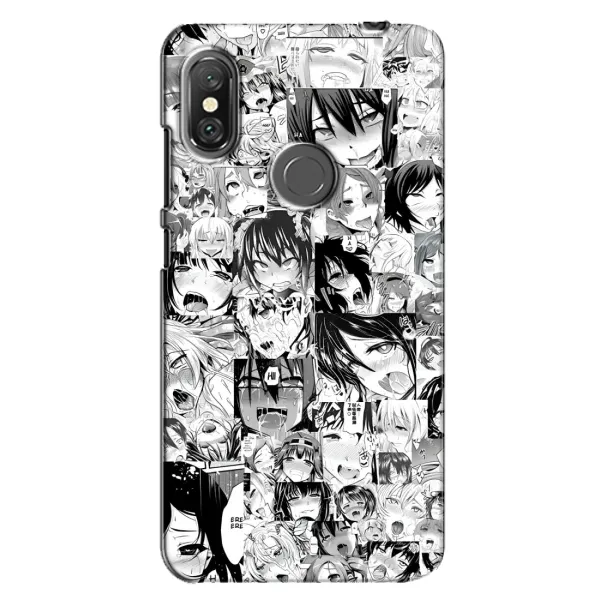 Чохол з принтом «Ahegao manga» для Xiaomi Redmi Note 6 Pro