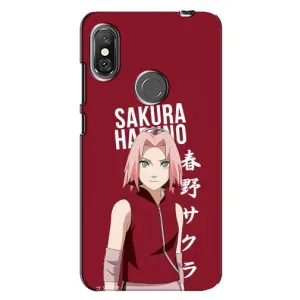 Чохли Персонажі Аніме Наруто для Xiaomi Redmi Note 6 Pro (AlphaPrint) (Аніме Сакура)