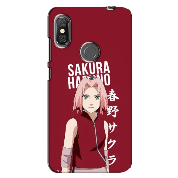 Чохол з принтом «Аніме Сакура» для Xiaomi Redmi Note 6 Pro