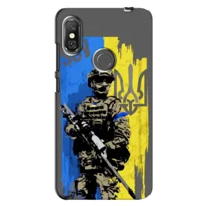 Чехлы с картинкой ЗСУ для Xiaomi Redmi Note 6 Pro (AlphaPrint) (АРТ солдат)