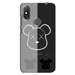 Чохли для Xiaomi Redmi Note 6 Pro - Bearbrick Louis Vuitton (PREMIUMPrint) (БеарБрік очі)