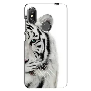 Чохли з картинкою животних Xiaomi Redmi Note 6 Pro (Білий Тигр)