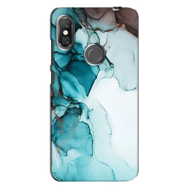Чохол з принтом «Бірюзовий мрамор» для Xiaomi Redmi Note 6 Pro Чохол з принтом «Бірюзовий мрамор» для Xiaomi Redmi Note 6 Pro