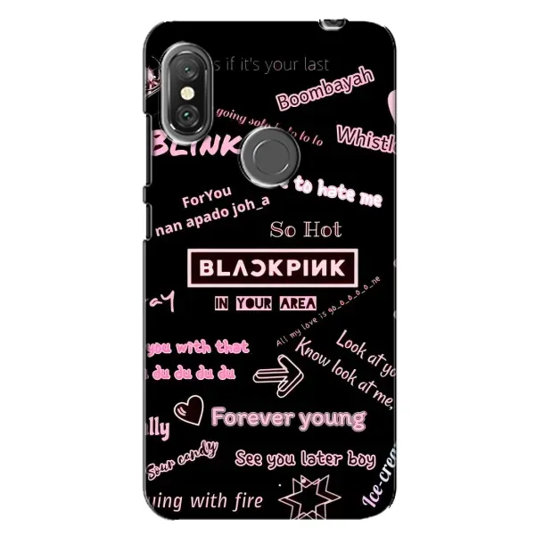Чохол з принтом «BLACKPINK» для Xiaomi Redmi Note 6 Pro