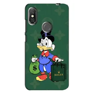 Чехлы для Xiaomi Redmi Note 6 Pro - Скрудж МакДак Louis Vuitton (PREMIUMPrint) (Богатая Утка)