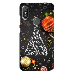Різдвяні Чохли для Xiaomi Redmi Note 6 Pro (VPrint) (Ялинка)