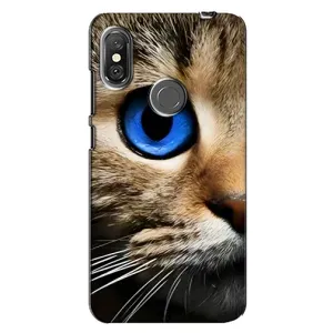 Чохли з Котиками для Xiaomi Redmi Note 6 Pro (VPrint) (Око кота)