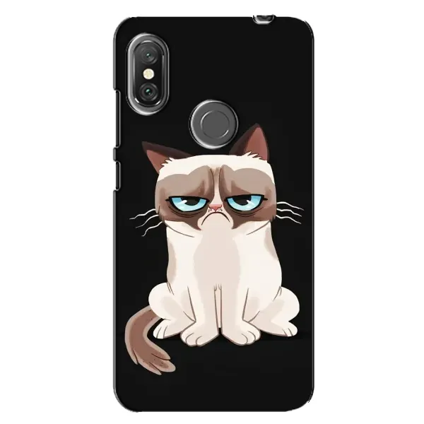 Чохол з принтом «Сумний кіт» для Xiaomi Redmi Note 6 Pro Чохол з принтом «Сумний кіт» для Xiaomi Redmi Note 6 Pro