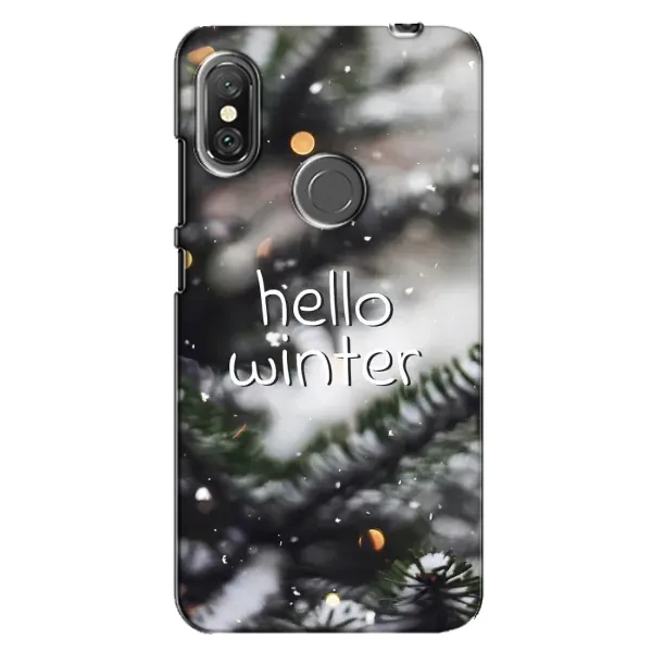 Чехол с принтом «Hello winter» для Xiaomi Redmi Note 6 Pro