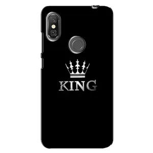 Чохол з Короною Сяомі Редмі Нот 6 Про - (AlphaPrint) (KING)