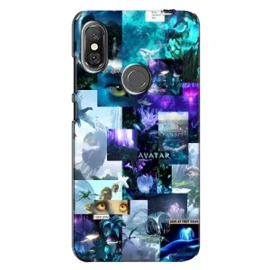 Чохли з фільму АВАТАР для Xiaomi Redmi Note 6 Pro (AlphaPrint) (колаж Аватар)