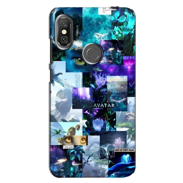 Чехол с принтом «коллаж Аватар» для Xiaomi Redmi Note 6 Pro Чехол с принтом «коллаж Аватар» для Xiaomi Redmi Note 6 Pro