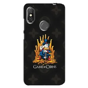 Чехлы для Xiaomi Redmi Note 6 Pro - Скрудж МакДак Louis Vuitton (PREMIUMPrint) (Король денег)