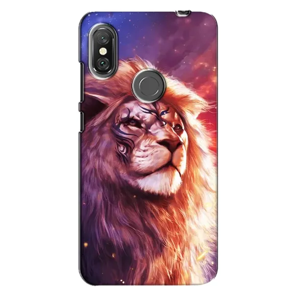 Чохол з принтом «Красочний Лев» для Xiaomi Redmi Note 6 Pro Чохол з принтом «Красочний Лев» для Xiaomi Redmi Note 6 Pro