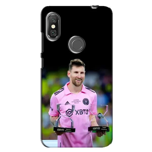 Чохол з принтом «Кубки Мессі» для Xiaomi Redmi Note 6 Pro Чохол з принтом «Кубки Мессі» для Xiaomi Redmi Note 6 Pro