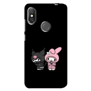 Чехол с кроликом Куроми на Xiaomi Redmi Note 6 Pro (Куроми и Мелоди)