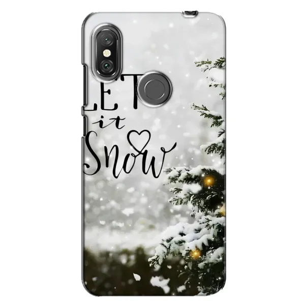 Чехол с принтом «Let it snow» для Xiaomi Redmi Note 6 Pro