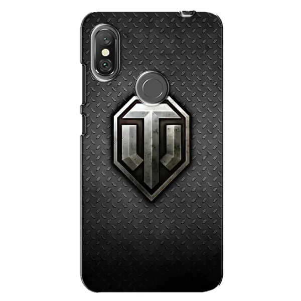 Чохол з принтом «Лого Tanks» для Xiaomi Redmi Note 6 Pro