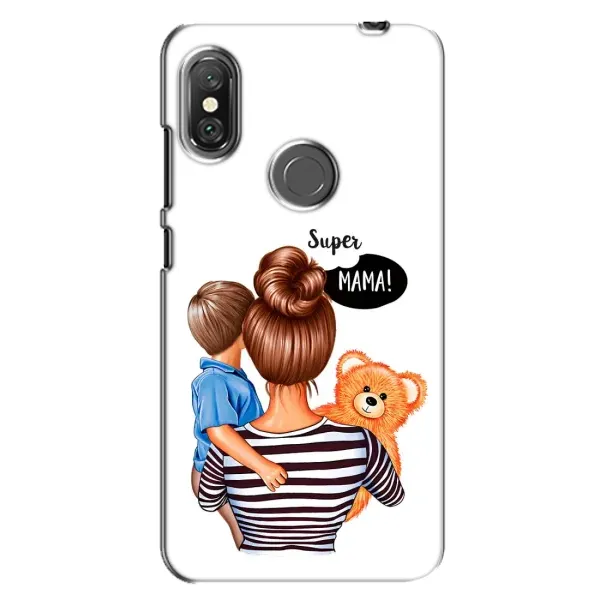 Чохол з принтом «Мама з синочком» для Xiaomi Redmi Note 6 Pro