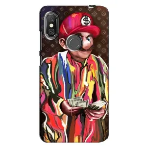Бренднові Чохли для Xiaomi Redmi Note 6 Pro - (PREMIUMPrint) (Mario LV)