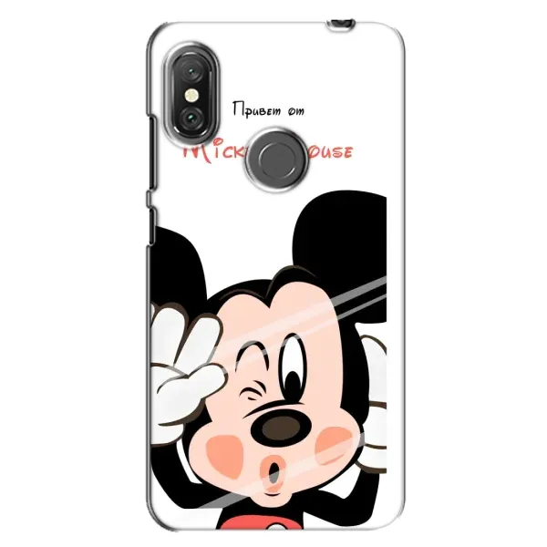Чохол з принтом «Маус Міккі» для Xiaomi Redmi Note 6 Pro