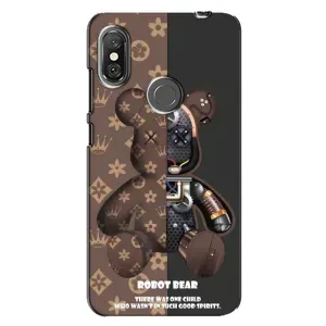 Круті Чохли Луі Віттон для Xiaomi Redmi Note 6 Pro (AlphaPrint) (Ведмідь Луі Вітон)