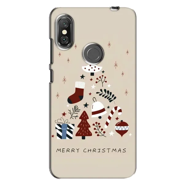Чехол с принтом «Merry Christmas» для Xiaomi Redmi Note 6 Pro Чехол с принтом «Merry Christmas» для Xiaomi Redmi Note 6 Pro