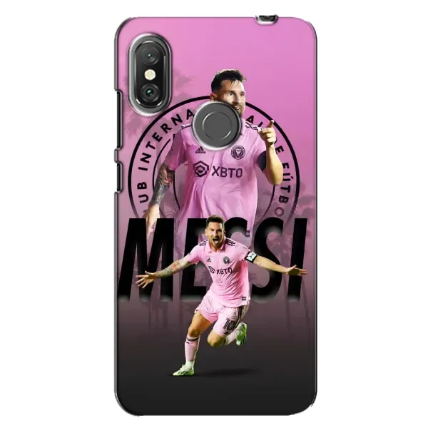 Чохол з принтом «Messi Miami» для Xiaomi Redmi Note 6 Pro Чохол з принтом «Messi Miami» для Xiaomi Redmi Note 6 Pro